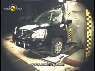 crash test - nissan x-trail 2007 (e-ncap)