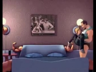 animated safe sex ads (gay version)