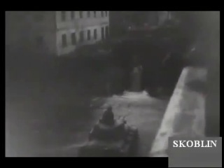 german newsreel about the capture of the city of pskov in 1941.