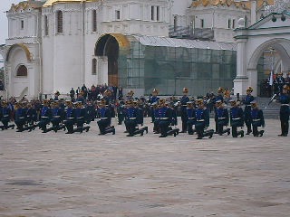 moscow kremlin guard of the president.