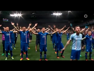 the battle cry of the icelandic team