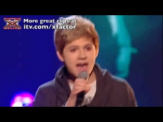 one direction - total eclipse of the heart (x factor)