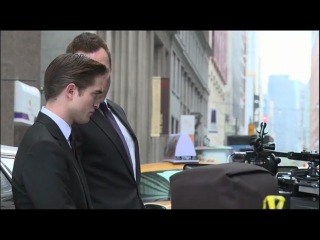 video from the filming of cosmopolis.