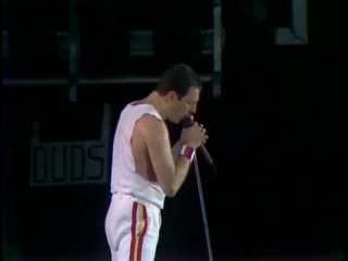 freddie mercury's voice improvisation (live at wembley 86)